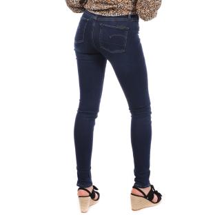 Jean Skinny Bleu Brut Femme G-Star 3301 Jeg vue 2