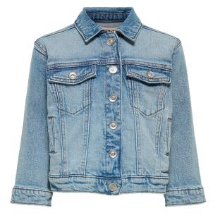 Veste en Jean Bleu Fille Only Milla pas cher
