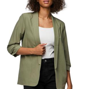Veste Kaki Femme Pieces Bosella vue 0