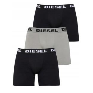 Boxers Noir/Gris Homme Diesel Sebastian vue 0