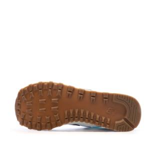 Baskets Blanches/Marine Homme New Balance 515 vue 5