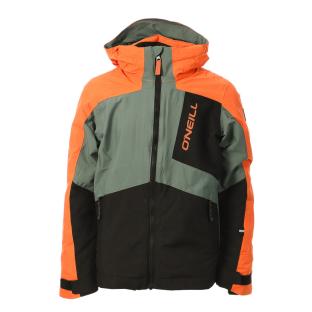 Manteau de ski Gris/Orange Garçon O'Neill Maul pas cher