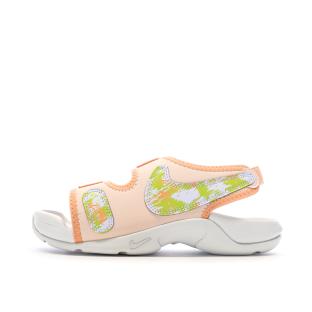 Sandales Orange/Grise Garçon Nike Sunray pas cher