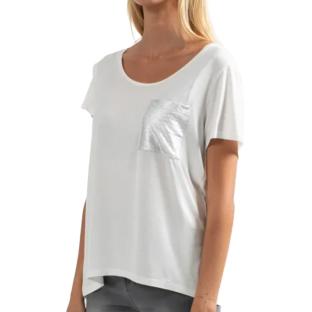 T-shirt Blanc Femme Sun Valley PLATTEN vue 0