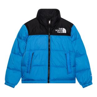 Doudoune Bleu Garçon The North Face Teen 1996 Retro Nuptse pas cher