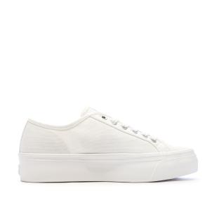 Baskets Blanches Femme Calvin Klein Jeans Vulc vue 2