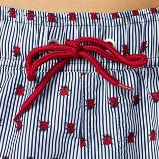 Maillot de bain Bleu/Blanc Garçon Haute Pression Coccinelle vue 0