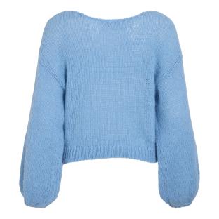Women's blue jumper Vila Choca Photo of the Espace des Marques %store% store - view of %key%