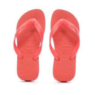 Tongs Rouge Femme Havaianas Top vue 3