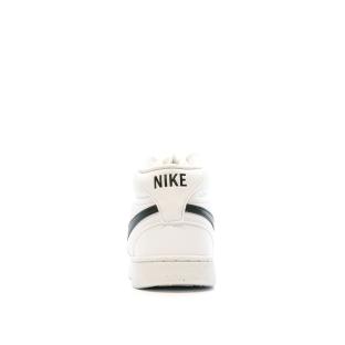 Baskets Blanche/Noir Homme Nike Court Vision Mid vue 0