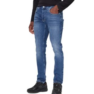 Jean Slim Bleu Homme Tommy Hilfiger Scantons pas cher
