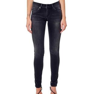 Jean Slim Gris Femme Kaporal LOCKKE pas cher