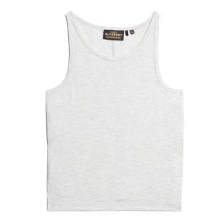 Débardeur Blanc Chiné Femme Superdry Superdry Ruched vue 3