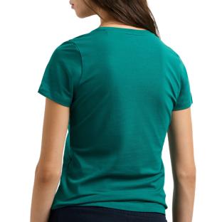 T-Shirt Vert Femme Pepe jeans Virginia vue 0