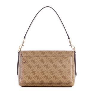 Sac à Bandoulière Marron Femme Guess Brenton vue 2