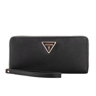 Portefeuille Noir Femme Guess Laurel Slg pas cher