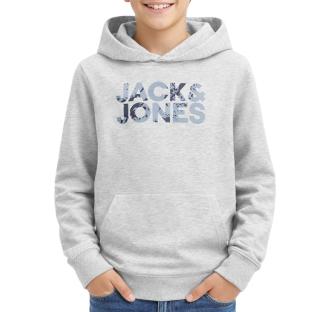 Sweat Gris Clair Garçon Jack & Jones Forest vue 0