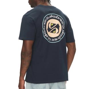 T-shirt Marie Homme Quiksilver Circle Back vue 2