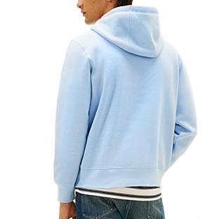 Sweat à Capuche Bleu Homme Tommy Hilfiger Logo Hoodie vue 2