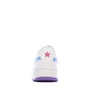 Zapatillas blancas/moradas para niña Puma Carina Street Bouncy ver 0