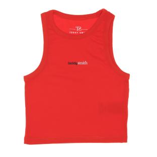 Débardeur Rouge Fille Teddy Smith Lilou pas cher