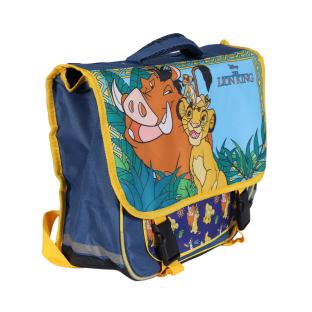 Cartable Bleu/Jaune Garçon/Fille Le roi lion vue 0