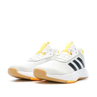 Chaussures de basket Blanc/Noir Garçon Adidas H06418 vue 6