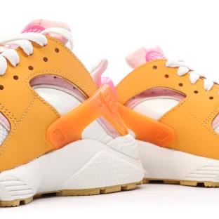 Baskets Oranges Femme Nike Air Huarache vue 7