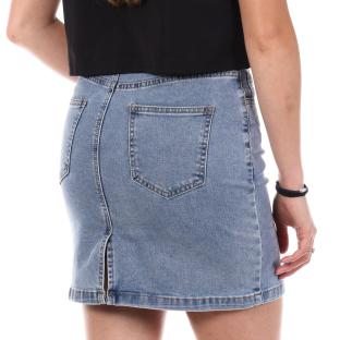 Jupe Bleu Clair Femme Monday Premium Classic vue 2