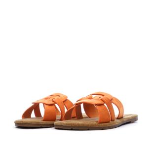 Claquettes Orange Femme Chattawak Pace vue 6