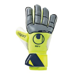 Gants de gardien Jaunes Homme Uhlsport Soft Advanced pas cher