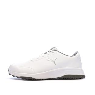 Chaussures de Golf Blanc/Gris Puma Fusion Tech SL pas cher