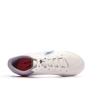 Chaussures de Foot Blanches Junior Nike Legend 9 Academy FG/MG vue 4