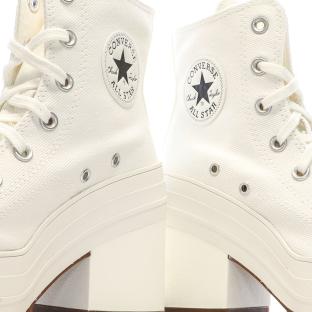 Baskets Blanches Femme Converse Chuck 70 De Luxe A05348C vue 7