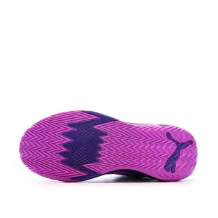 Chaussures de basketball violettes Homme Puma Scoot Zeros Purple Lightning vue 4