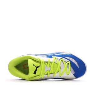 Chaussures de Basketball Blanches/Bleu Homme Puma All-pro Nitro vue 0