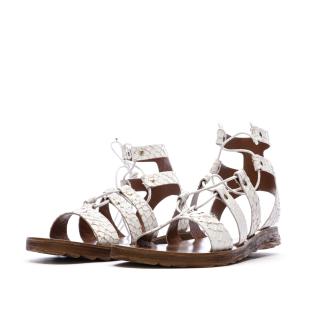 Sandales Blanc Femme Replay Manila Slave vue 0
