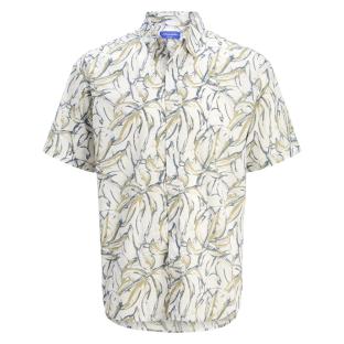 Chemise Blanche/Verte/Bleu Garçon Jack & Jones Joshua pas cher