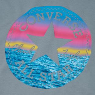 T-shirt Gris Homme Converse Standard Chuck Patch Fill vue 3
