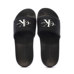 Claquettes Noires Homme Calvin Klein Jeans YW0YW01835 vue 3