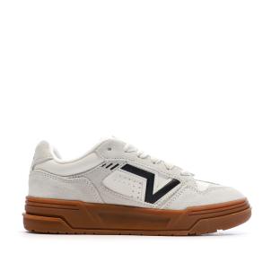 Baskets Blanches Homme Vans Upland Suede Marshmallow vue 2