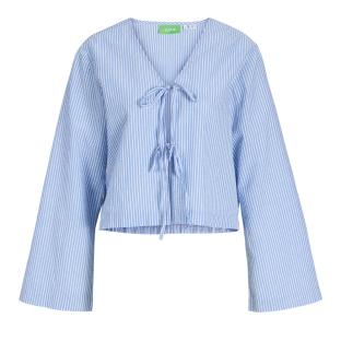 Blouse Bleu/Blanche Femme JJXX Jxwindy vue 0