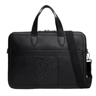 Sacoche Noir Homme Tommy Hilfiger Central pas cher
