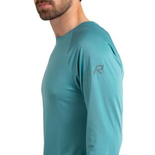 T-Shirt Manches Longues Bleu Homme Rukka Muosto vue 0