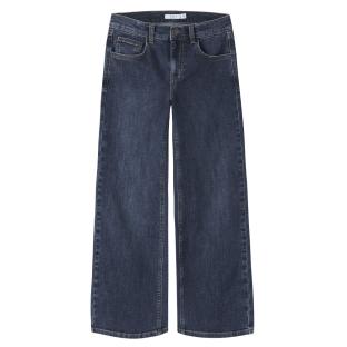 Vaqueros anchos azul oscuro para niña Name it Frose Wide ver 0