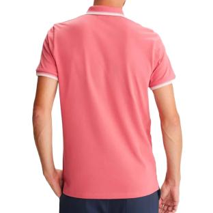 Polo Rose Homme TBS Yvanepol vue 2