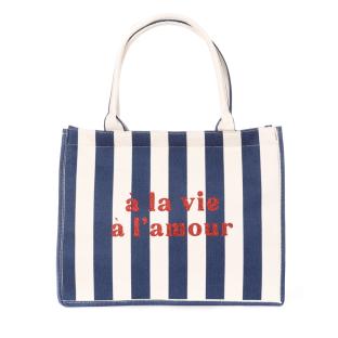 Sac de Plage Bleu/Blanc Gérard Pasquier Amour vue 0