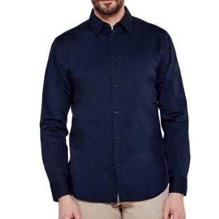 Chemise Marine Homme Calvin Klein Jeans Solid Stretch pas cher