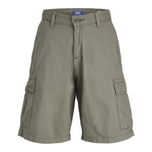 Short Green Boys’ Cargo Trousers Jack & Jones X Fctry Photo of the Espace des Marques %store% store - view of %key%