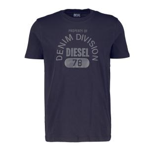 T-Shirt Marine Homme Diesel A12248 pas cher